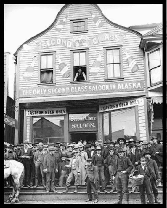 Wyatt Earp billed his Dexter Saloon in Nome as "the only second class saloon in Alaska".