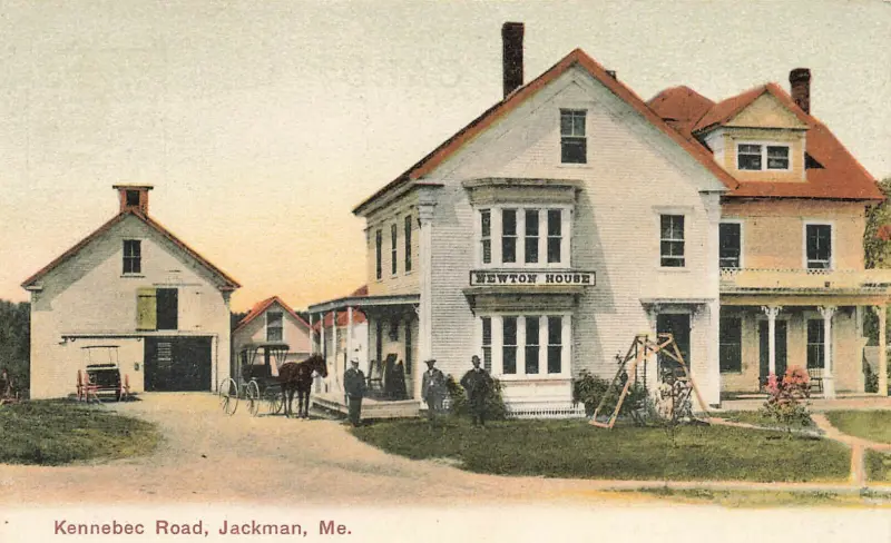The Newton House on the Kennebec Road 