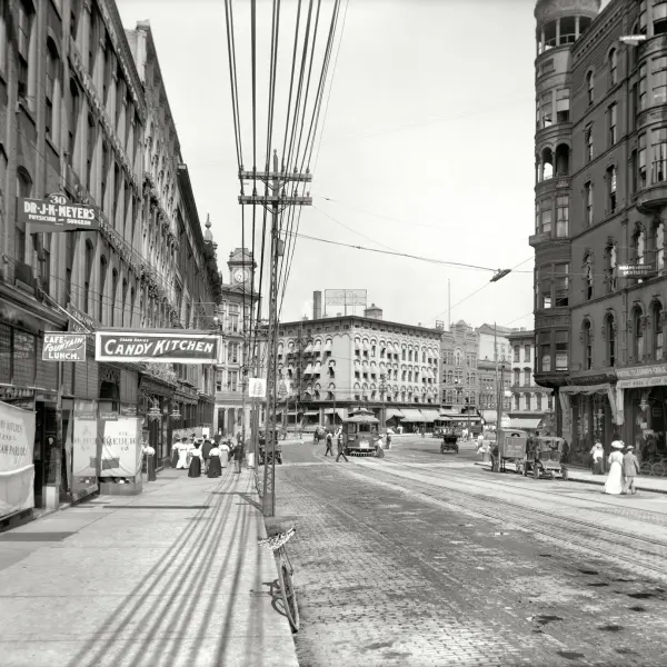 View of Monroe Street