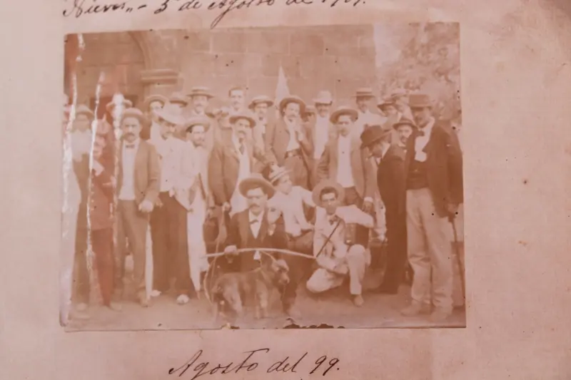 Grupo de personas en Las Nieves