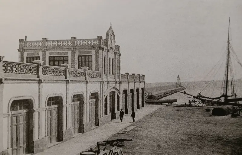 Antigua casa de Prácticos del puerto