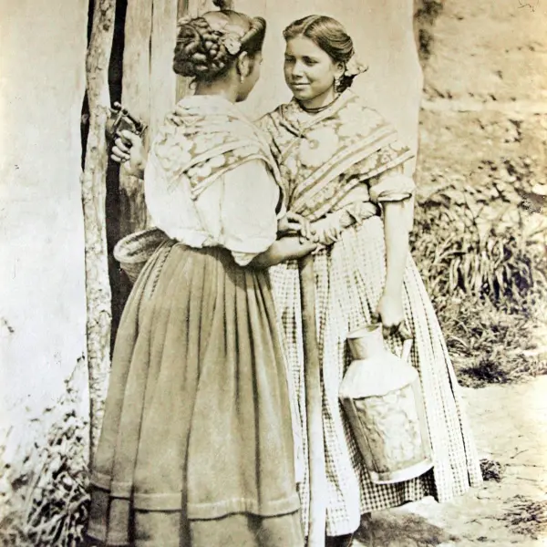 Dos jóvenes