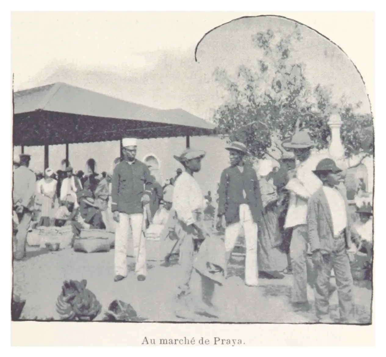 Au marché de Praya