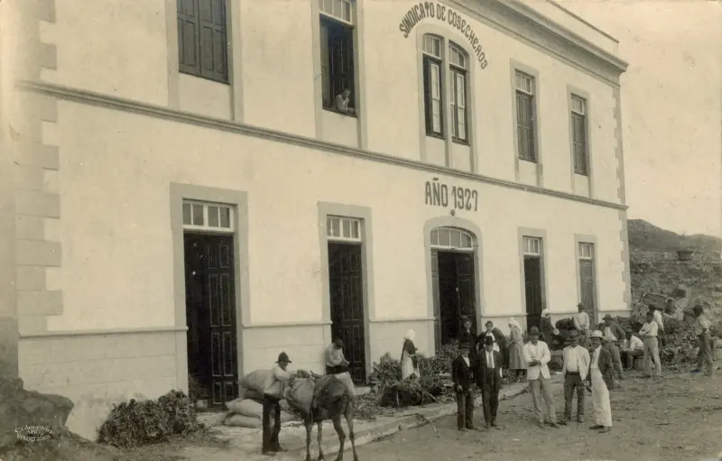 Fundación del sindicato de cosecheros de San Andrés y Sauces
