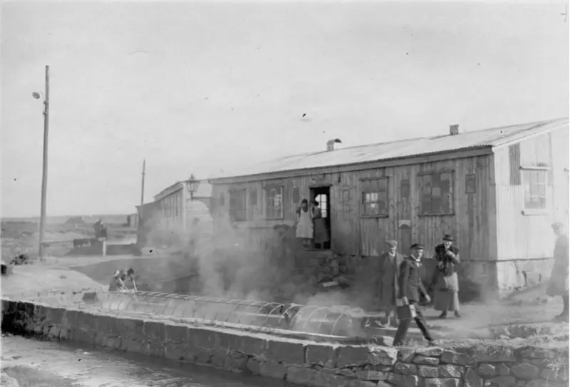 Laugarnar í Laugardal.