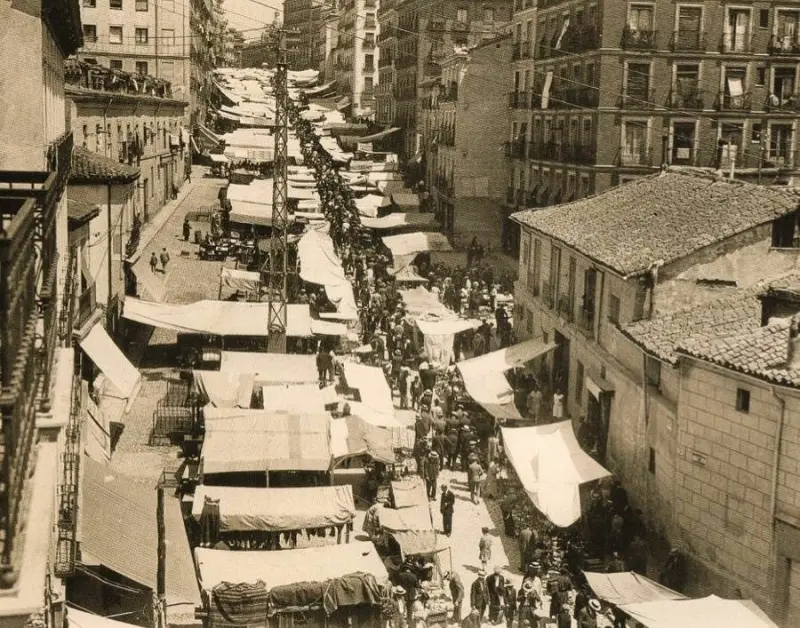 Panorámica de El Rastro.
