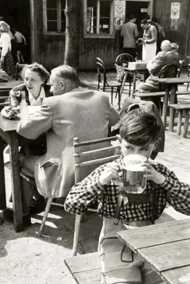 A Café in Austria, 1954