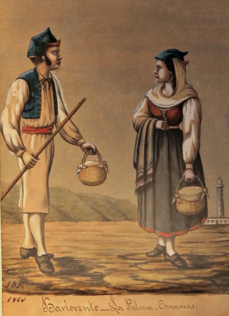Vestimenta tradicional de Barlovento.