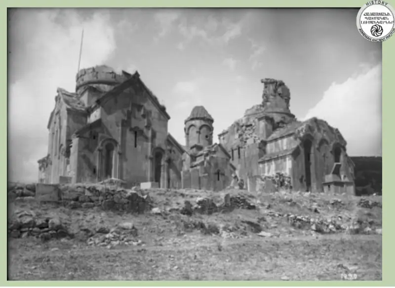 General view of Kecharis Monastery from the southeast