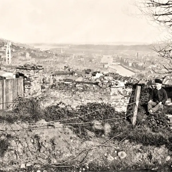 A young boy poses for a picture