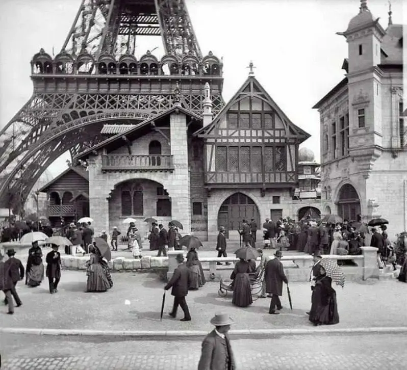 Opening Day of the Eiffel Tower