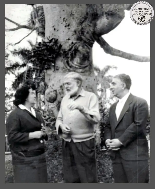 Aram Khachatryan with his wife, N. Makarova