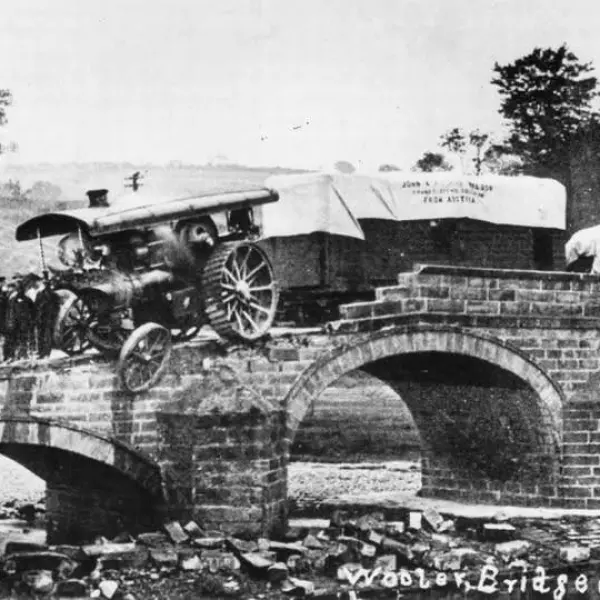 Road bridge disaster 