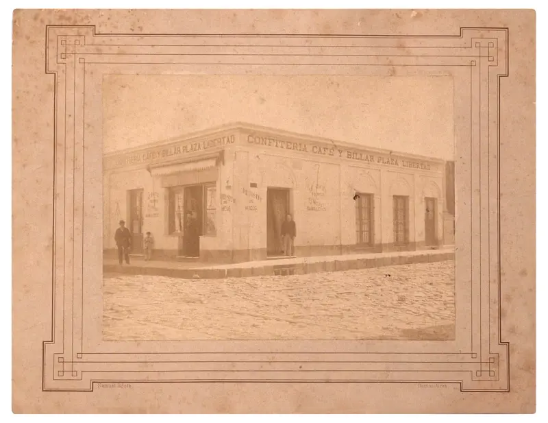 Confitería, café y billar “Plaza Libertad”