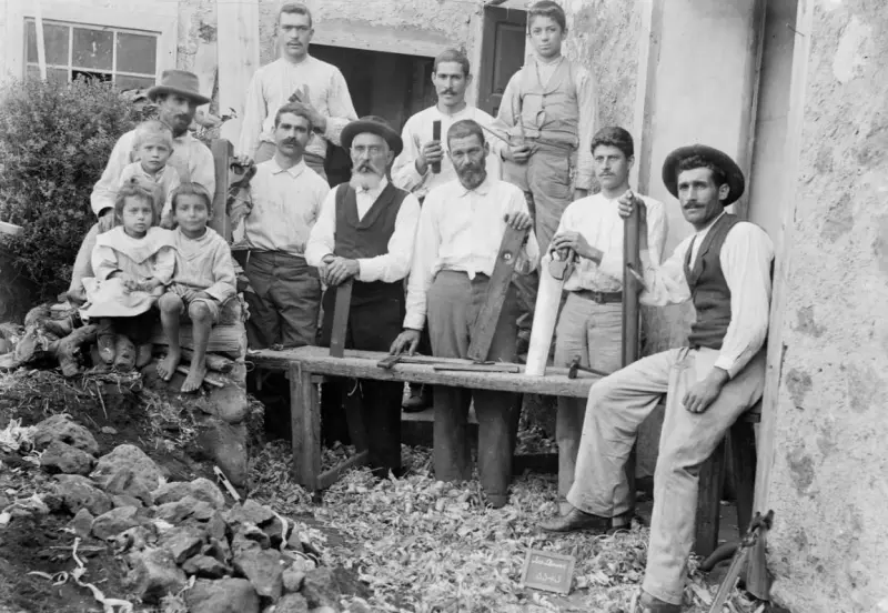 Grupo de trabajadores.