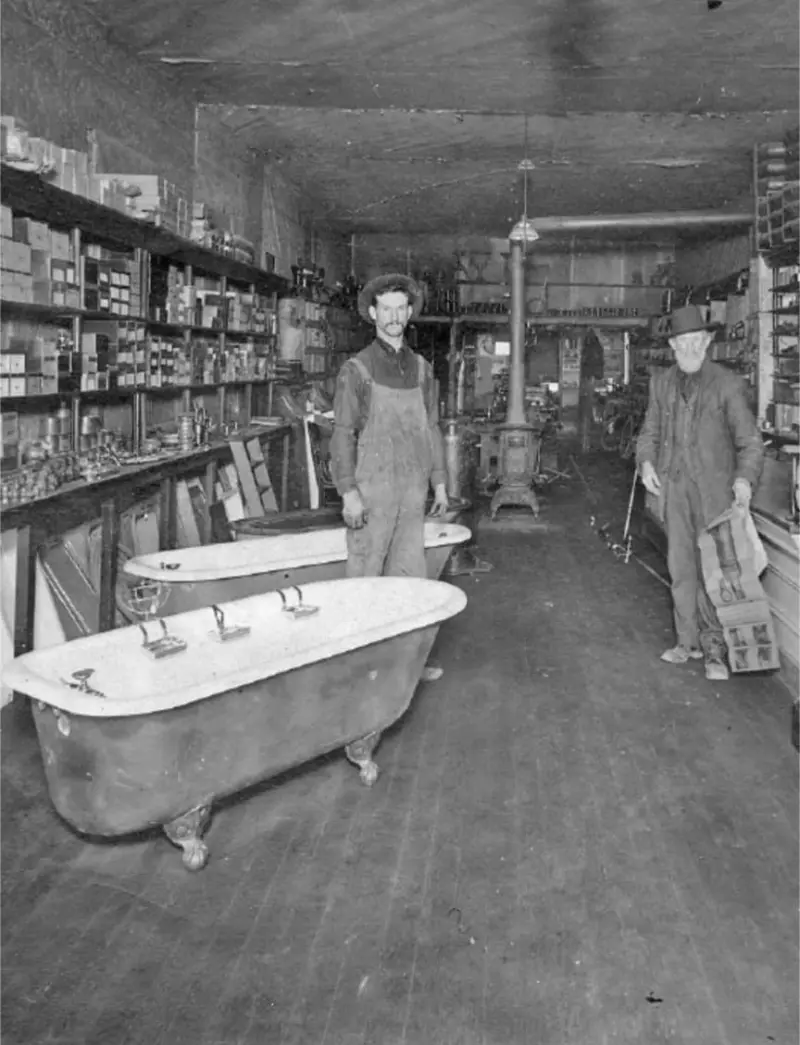 The interior of Bishop Hardware & Plumbing