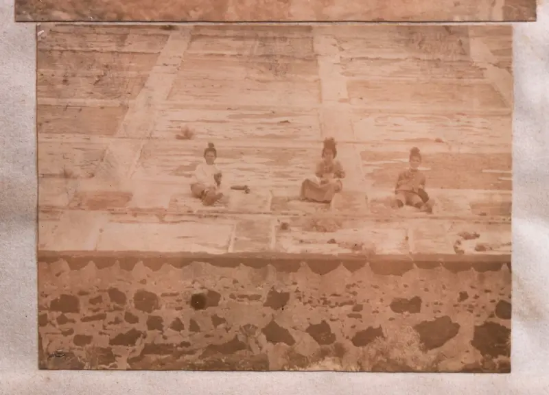 Niños en las Salinas de Los Cancajos