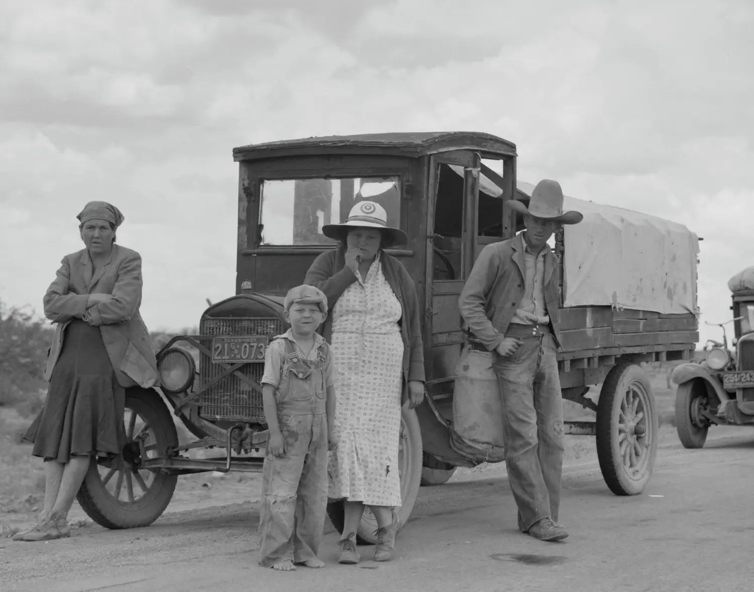 Oklahoma drought refugees 