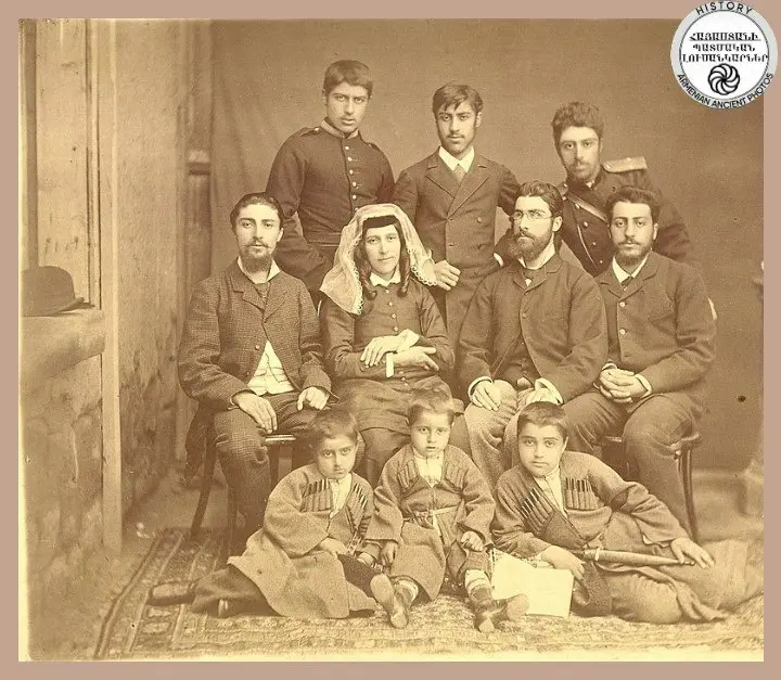 Nikoghayos Tigranyan and family