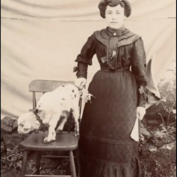 "Retrato de Señora con Baifo" 