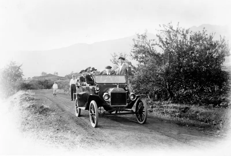 El primer Ford T matriculado en la provincia de Santa Cruz de Tenerife