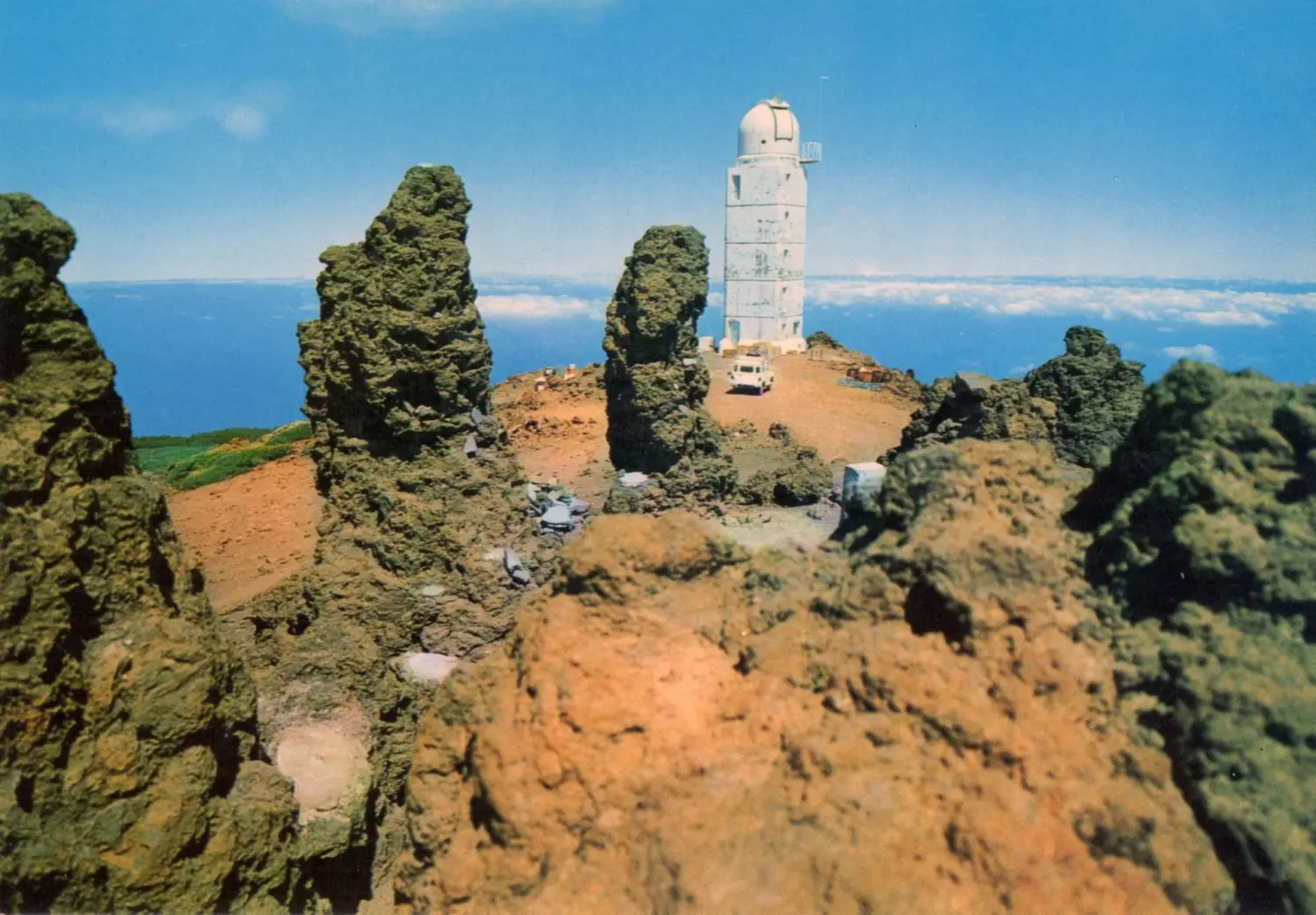Primer telescopio del Roque de Los Muchachos