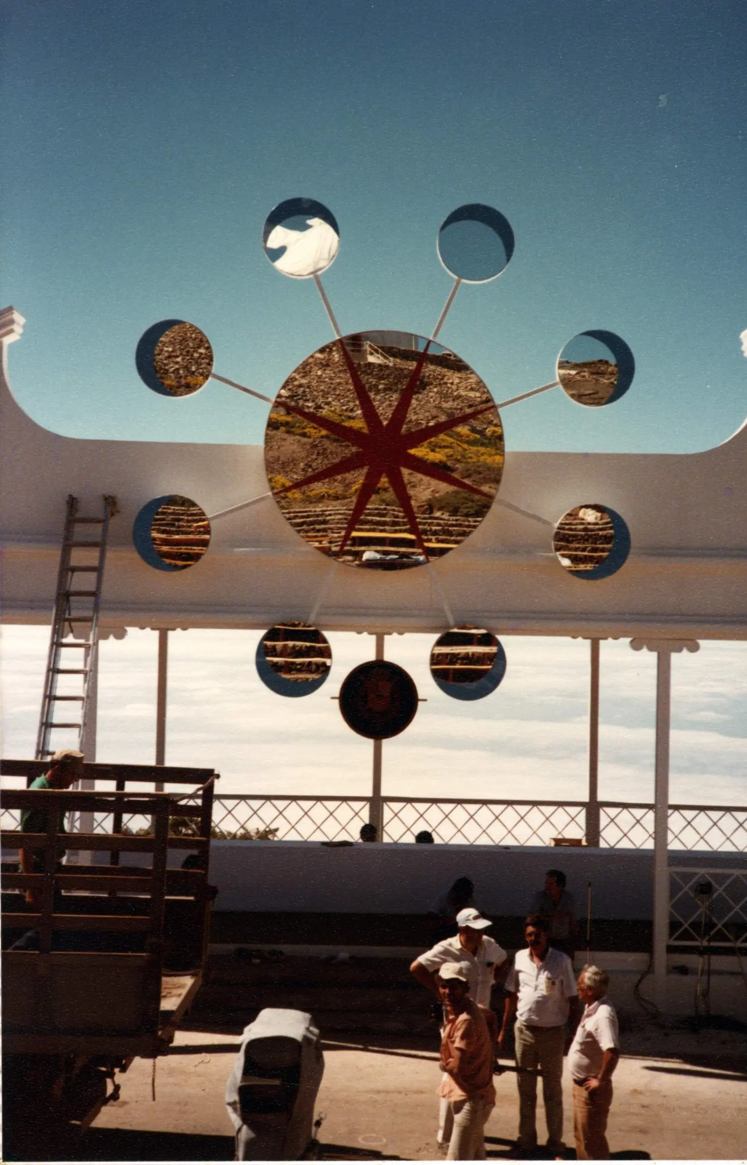 Preparativos inauguración Roque de Los Muchachos