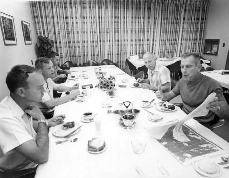 Apollo 11 Space Shuttle Crew Breakfast