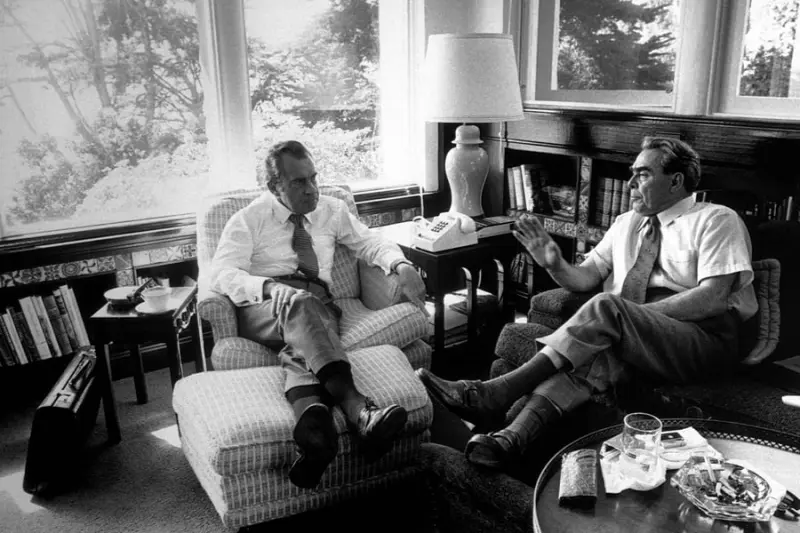 Nixon and Brezhnev