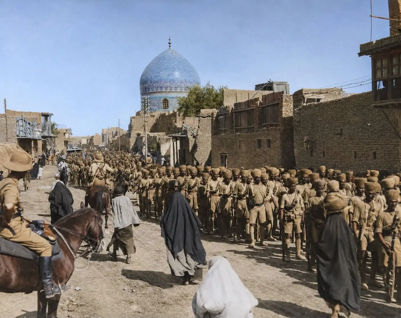 Indian Troops in Baghdad