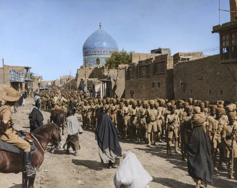 Indian Troops in Baghdad