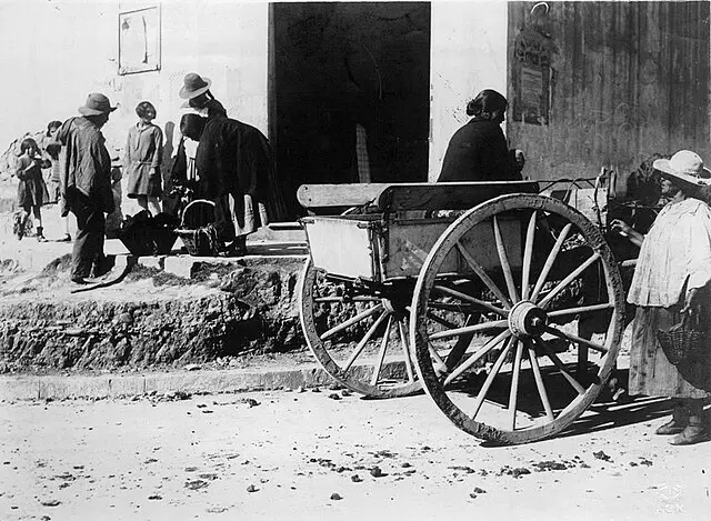 Escena de mercado en Jujuy