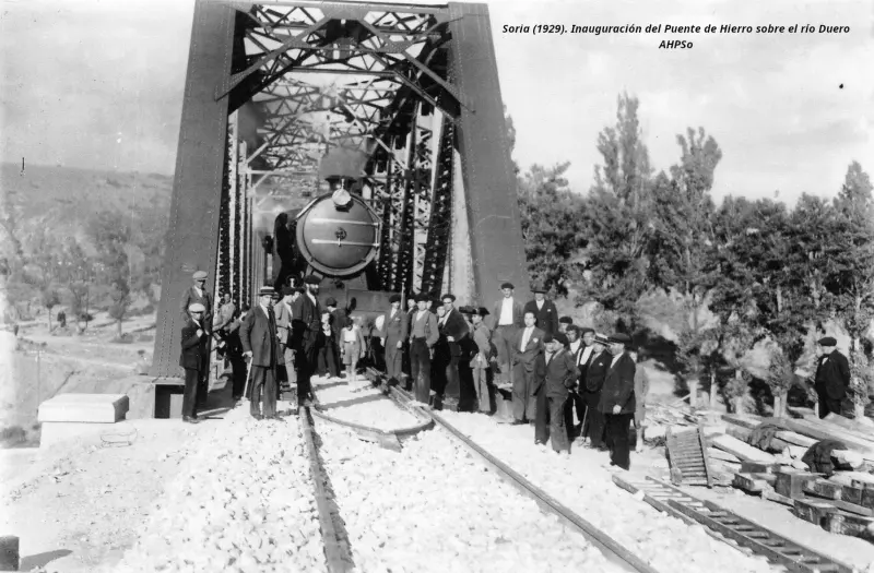 Inauguración del Puente de Hierro