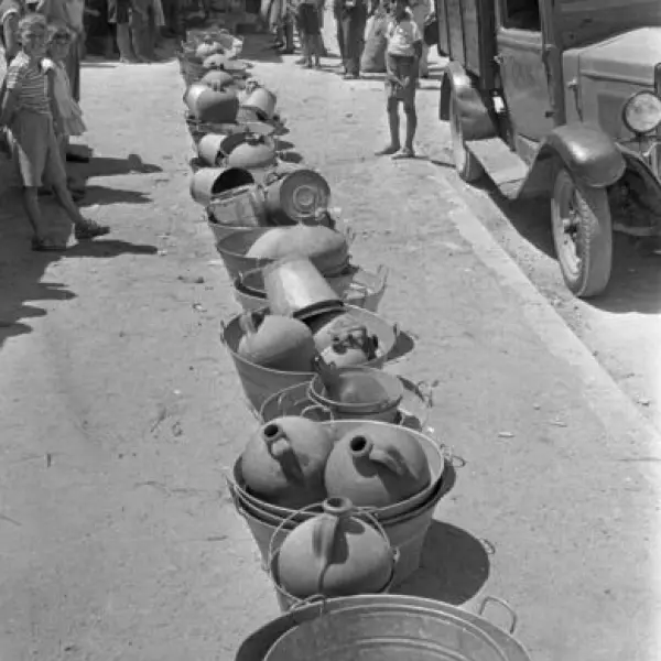 Reportaje de falta de agua 