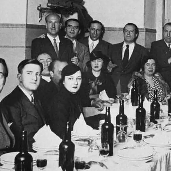 Última cena de la Generación del 27.