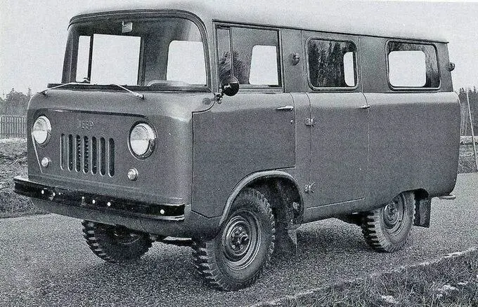 Jeep Forward Control