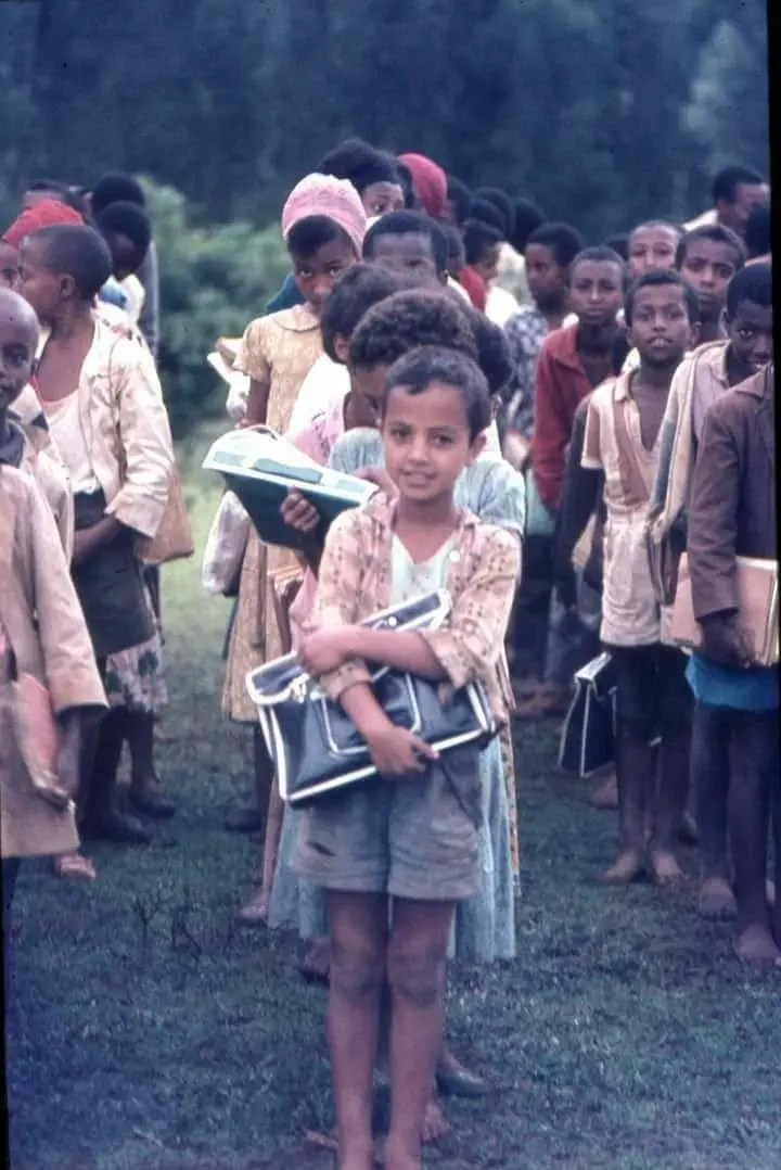 Students in Addis Ababa