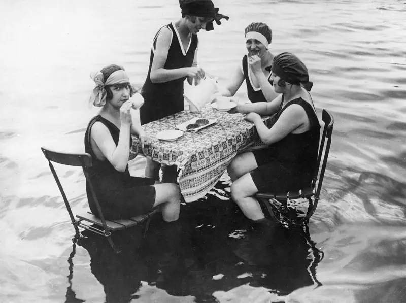 En la playa de Wannsee