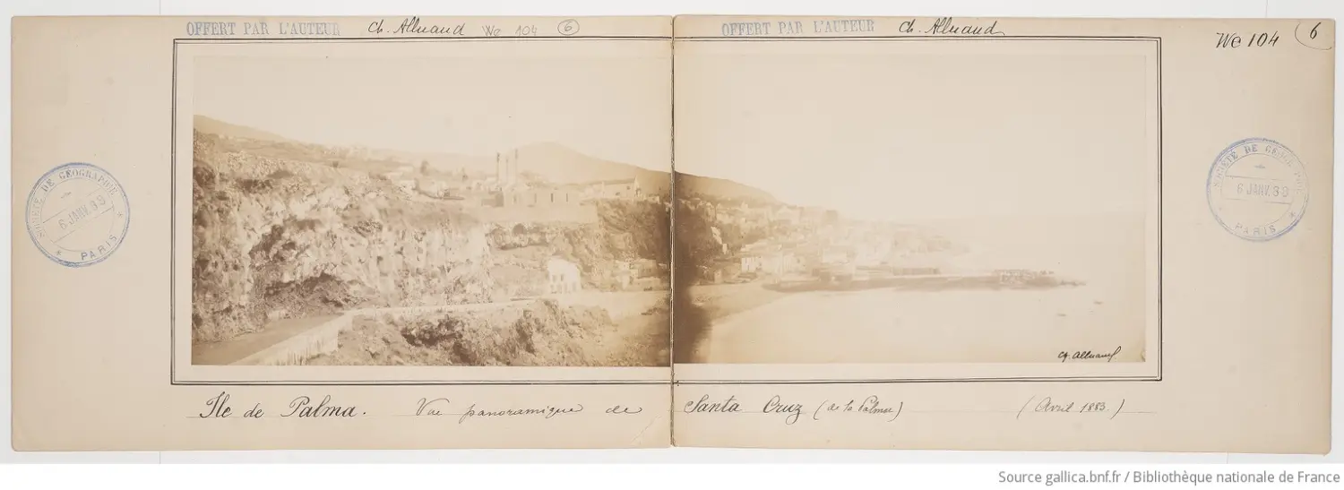 Vista de Santa Cruz de La Palma.