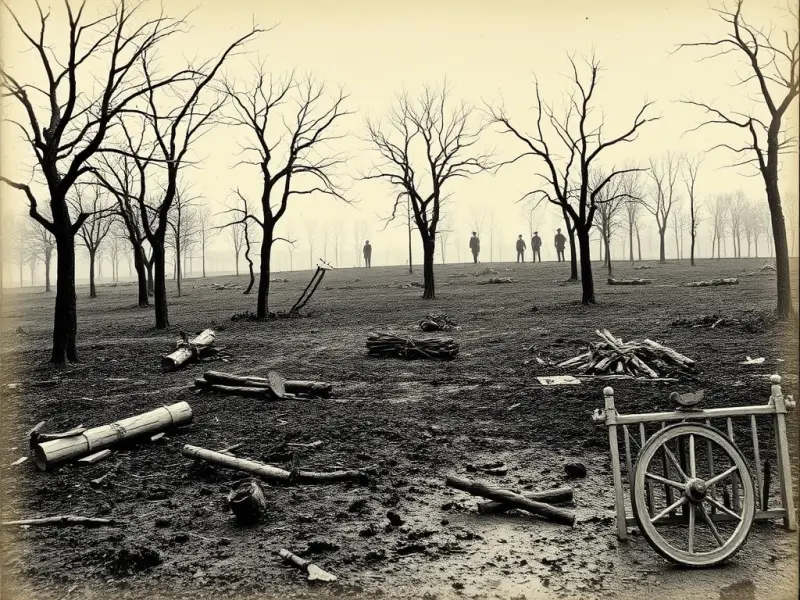 Wilderness battlefield.