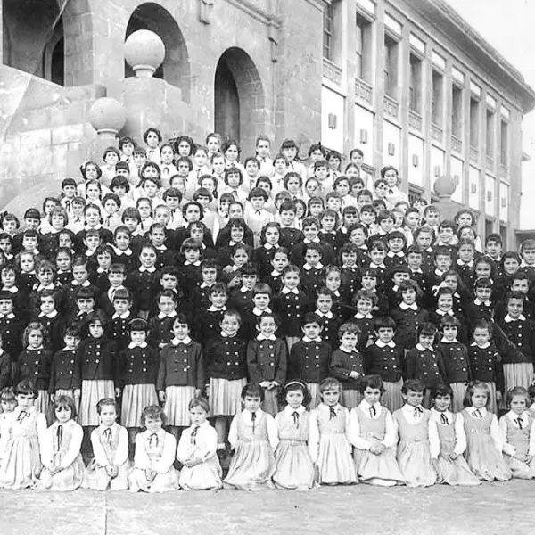 Alumnas de la Escuela Preparatoria 