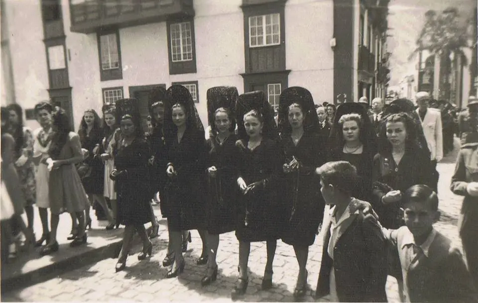 Procesión en Santa Cruz de La Palma