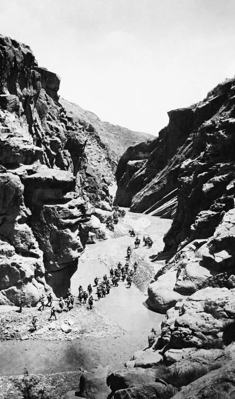 British invasion of the Mahsud territory