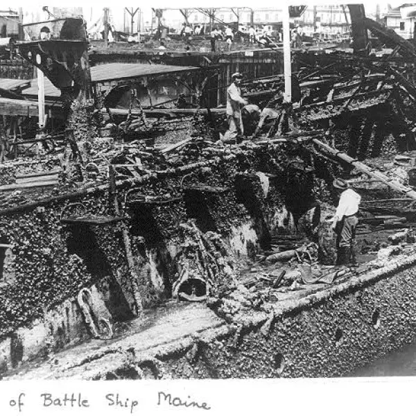 Raising of battleship Maine