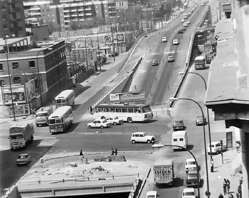 Cruce con Avda. de América,
