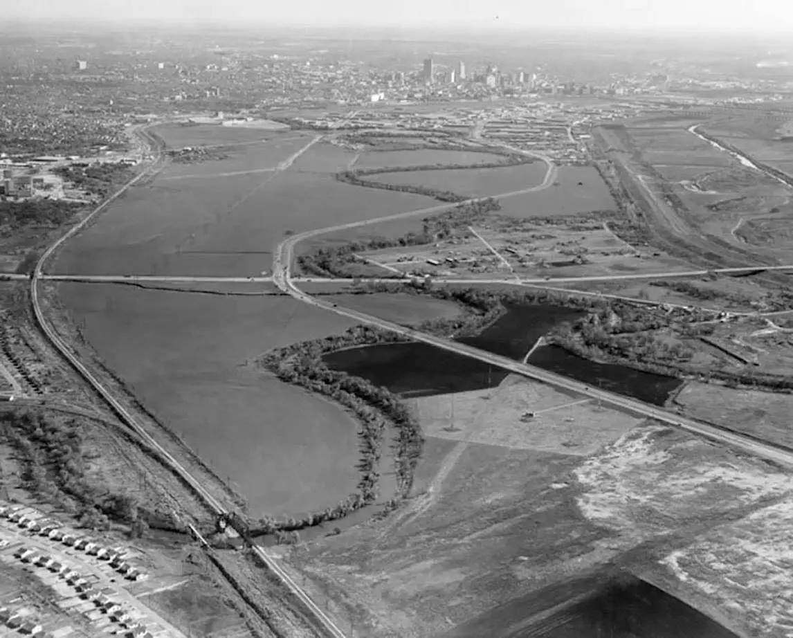 Dallas in 1954 Dallas in 1954
