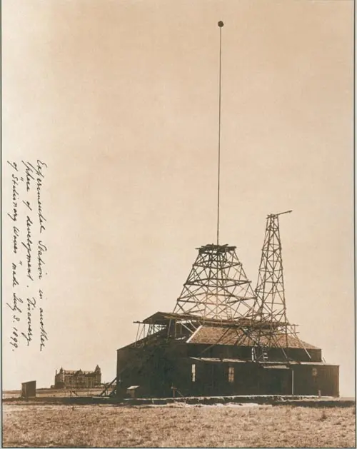 Nikola Teslas high voltage laboratory 