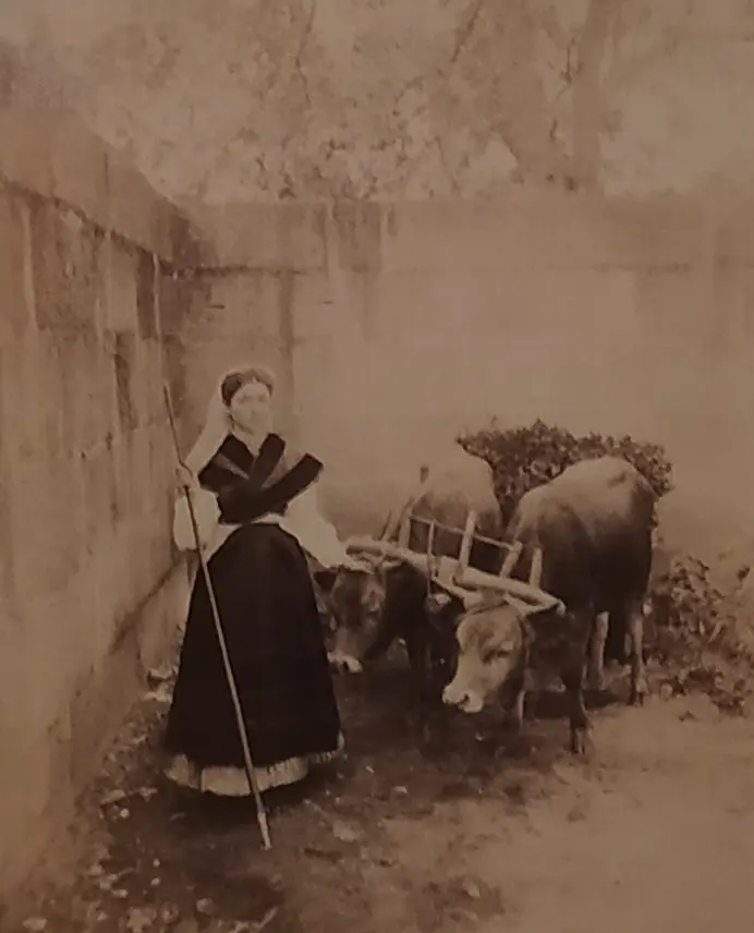 Retrato de moza pontevedresa 