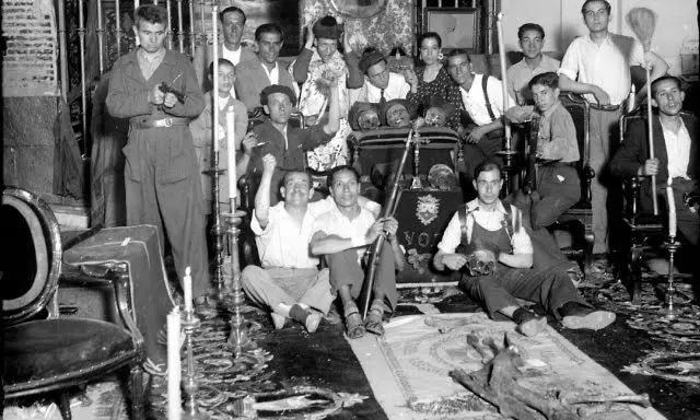 Milicianos socialcomunistas 