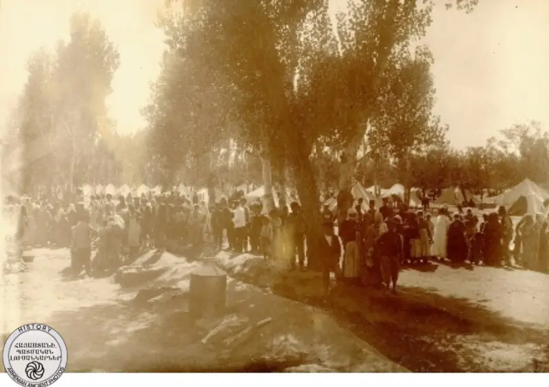 Migrants in the Etchmiadzin Forest